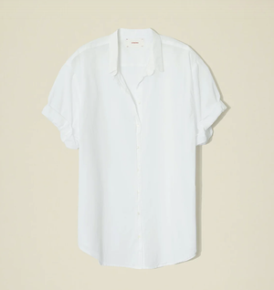 XIRENA 半袖シャツ XS ホワイト Xirena Channing White Shirt — Etc